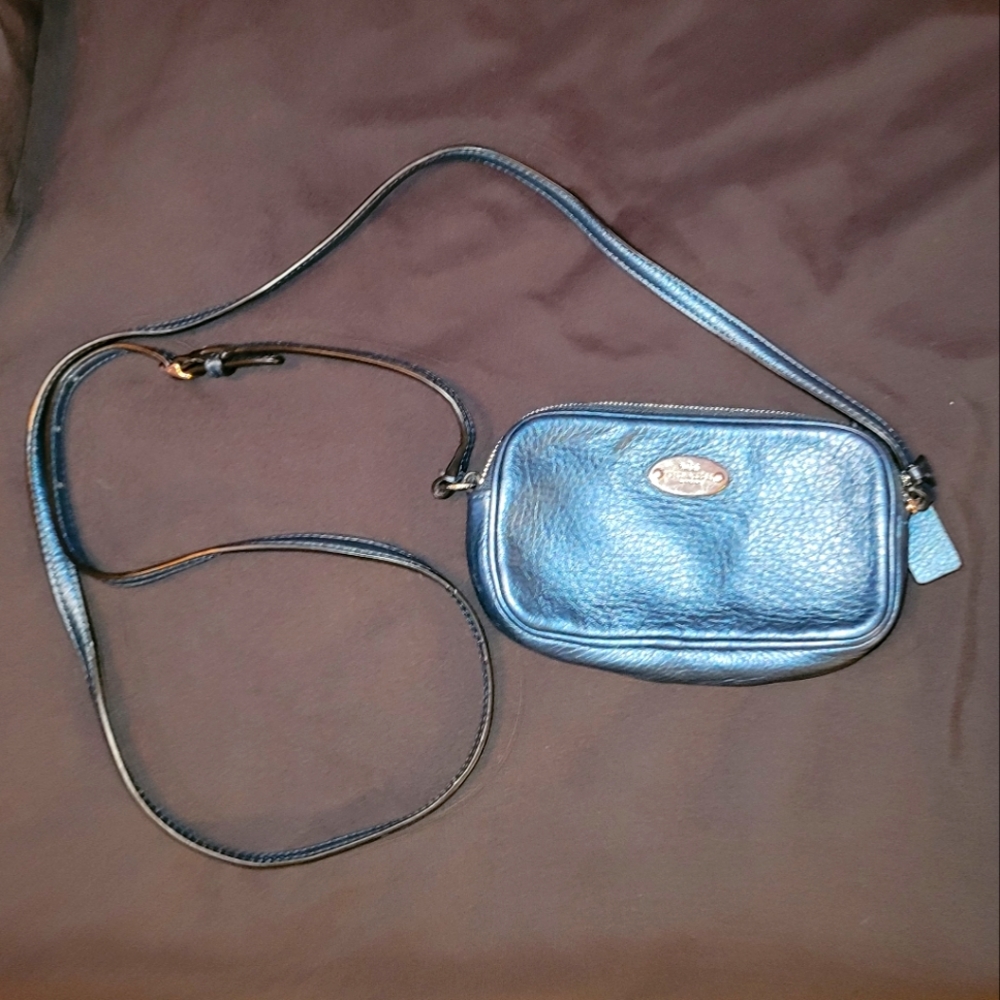 Coach Pebble Leather Crossbody Purse